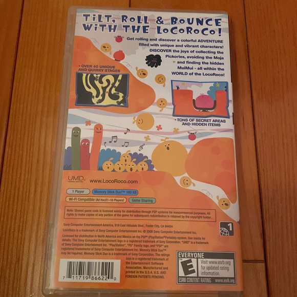 PSP Loco Roco game - Picture 2 of 3
